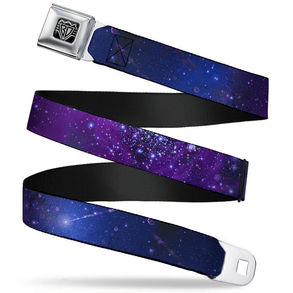 2330 Boy's Belt - Galaxy Blues/Purples - 1.0" Wide - 20-36 Inches in Length